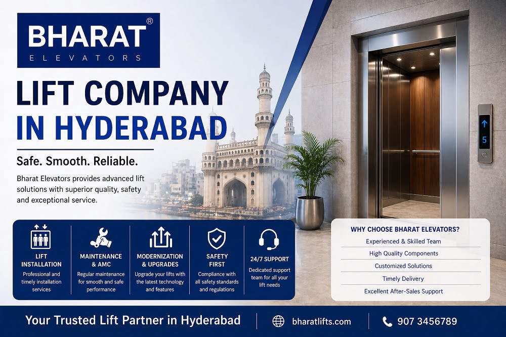 Lift Company in Hyderabad | Home & Commercial Elevators