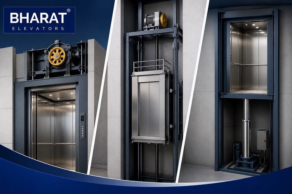 Difference Between Lifts – Bharat Elevators 2026 Difference Between Lifts - Bharat Elevators 2026