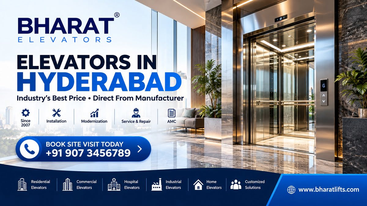 Elevators in Hyderabad at Industrys Best Price Direct from Manufacturer